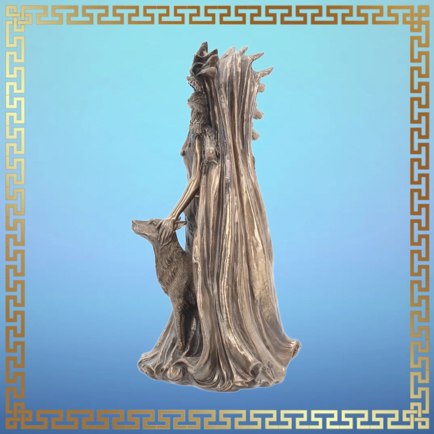 Hekate Bronze Figurine