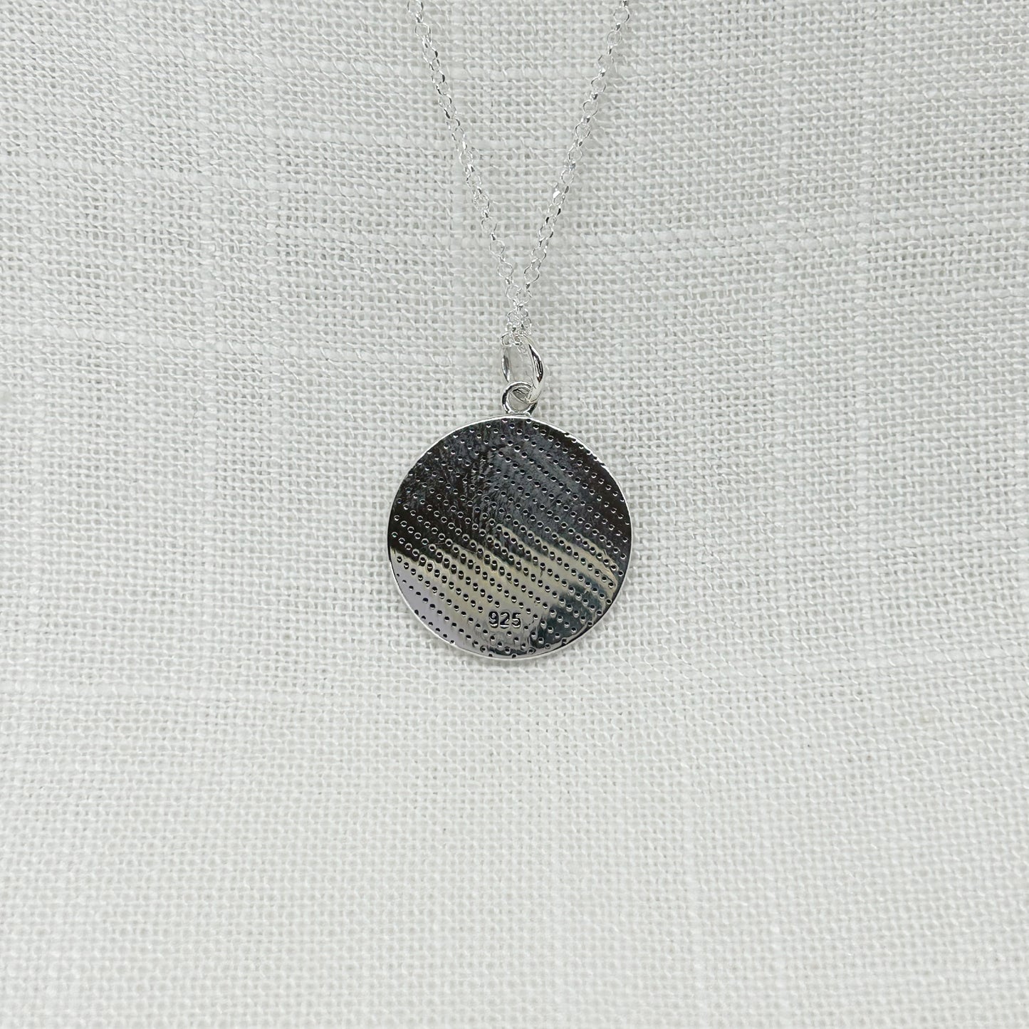Sterling Silver Moon Phase Necklace
