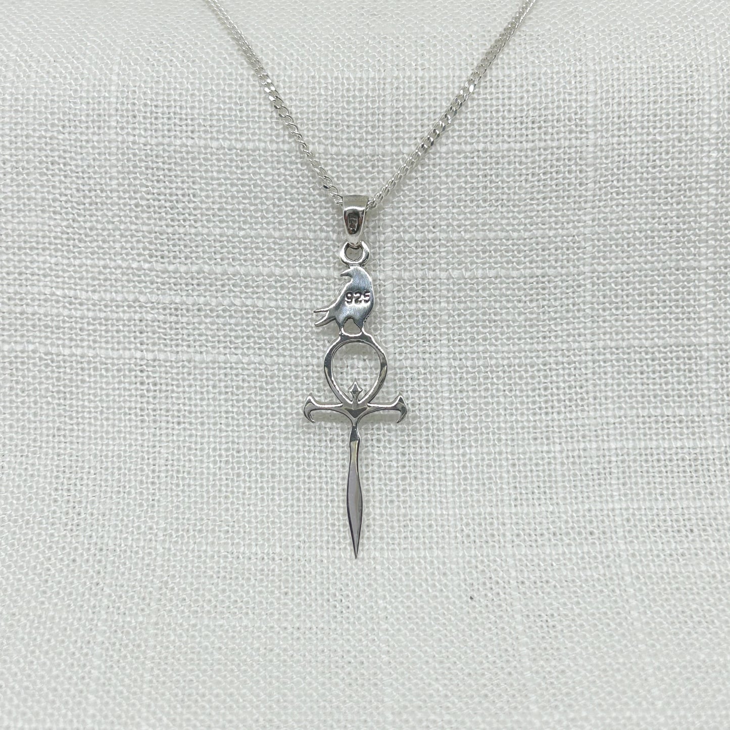 Sterling Silver Raven's Rest Necklace