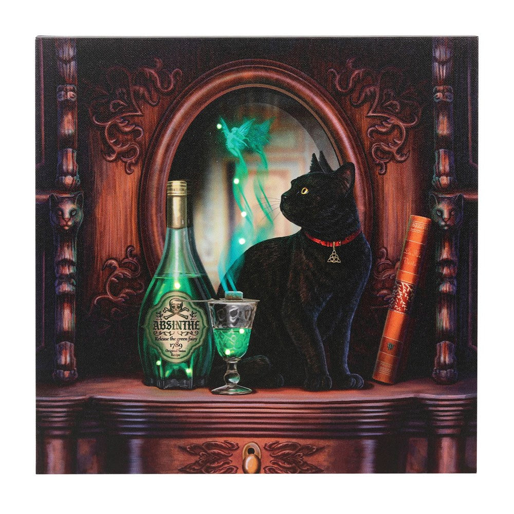 Absinthe Light Up Canvas by Lisa Parker