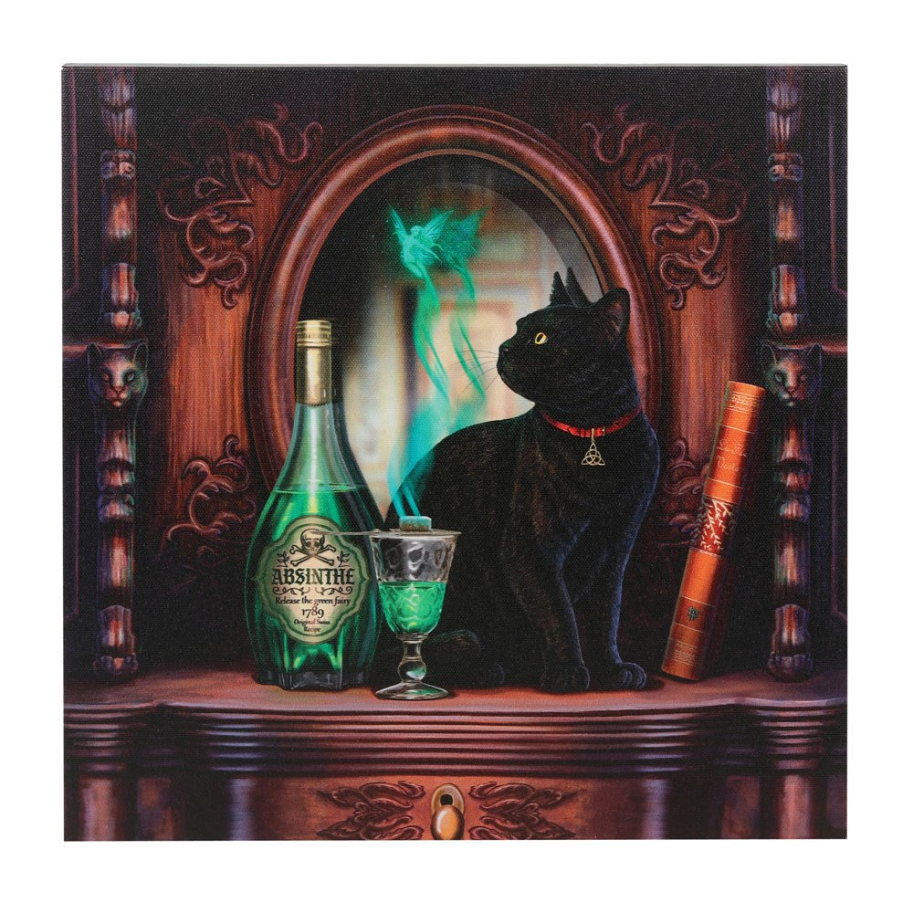 Absinthe Light Up Canvas by Lisa Parker