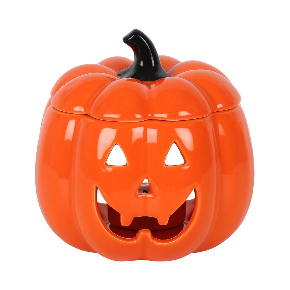 Pumpkin Jack-O-Lantern Oil Burner