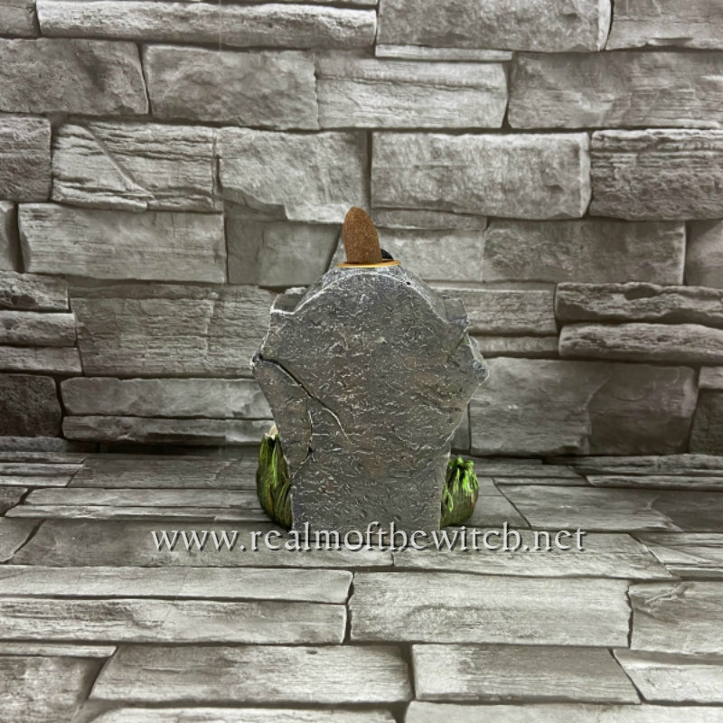 RIP Zombie Hand Tombstone Backflow Incense Burner