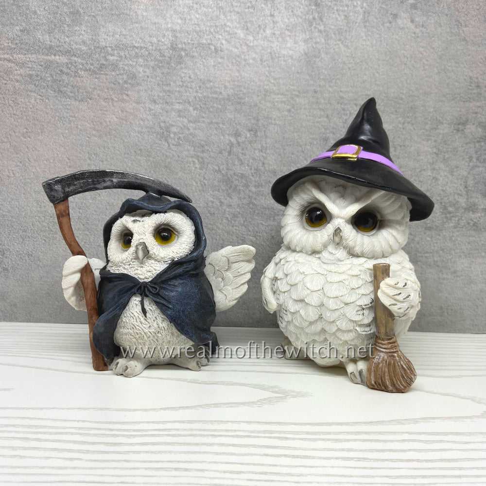 Reapers Flight Grim Reaper Owl Familiar Figurine