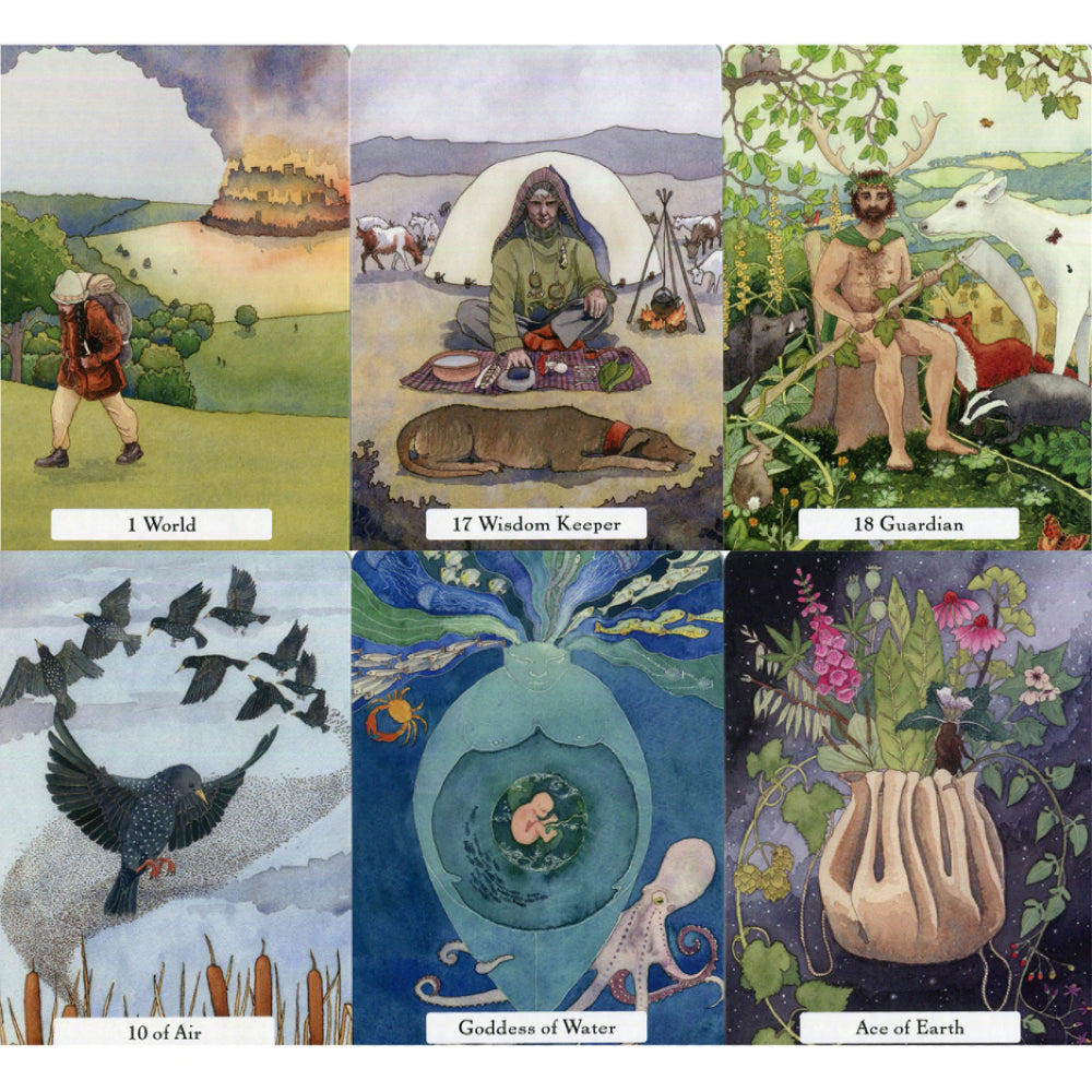 Witches' Wisdom Deluxe Tarot Set