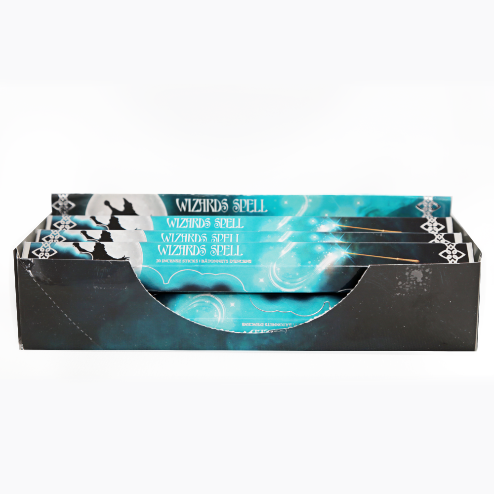These Wizards Spell Incense Sticks release a beautiful, calming aroma. One hexagonal pack contains 20 stick for use with your incense holder.