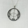 Sterling Silver Chalice Well Necklace Large