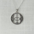 Sterling Silver Chalice Well Necklace Small