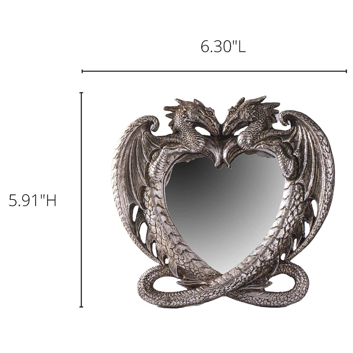 Dragon's Heart Mirror by Alchemy Gothic