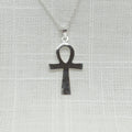 Sterling Silver Egyptian Ankh Necklace