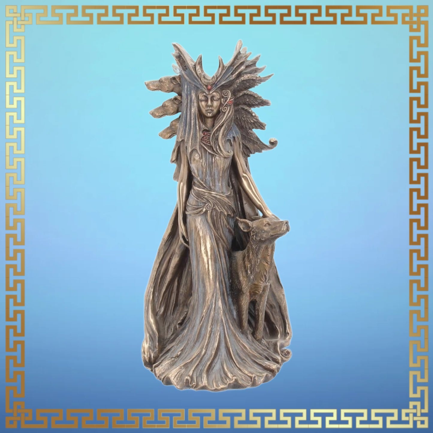 Hekate Bronze Figurine