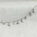 Sterling Silver Pagan Witchy Charm Bracelet