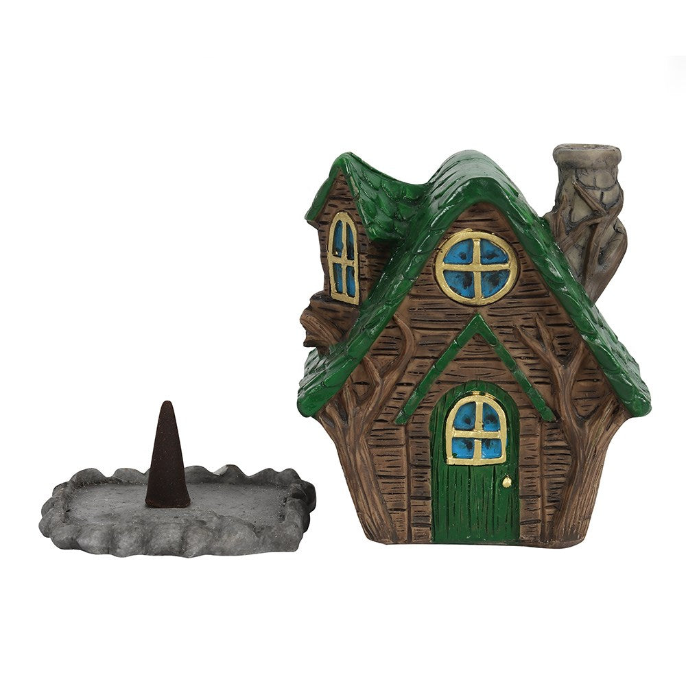 Woody Lodge Incense Cone Burner by Lisa Parker