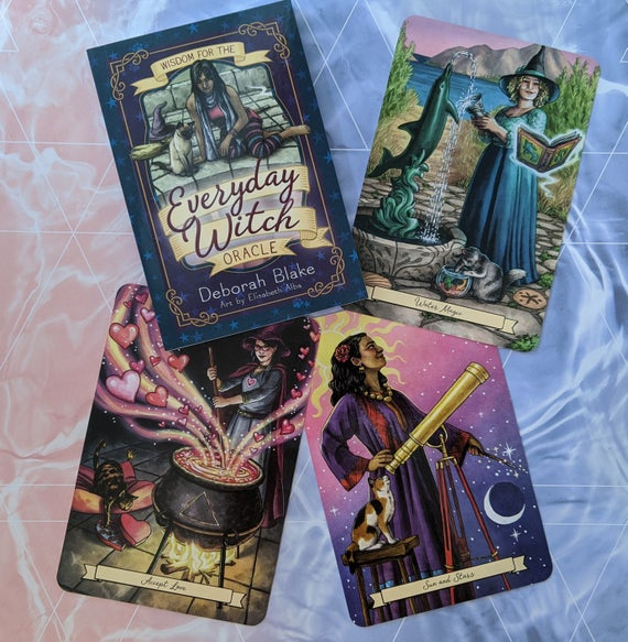 Following the success of Everyday Witch Tarot, Everyday Witch Oracle pairs charming images with brilliant wisdom, a combination that will boost your divination and add positive vibes to your life. Full of whimsy but serious enough to help you through the toughest times, this deck and its full-colour companion book is the perfect choice for Witches and readers of all skill levels.