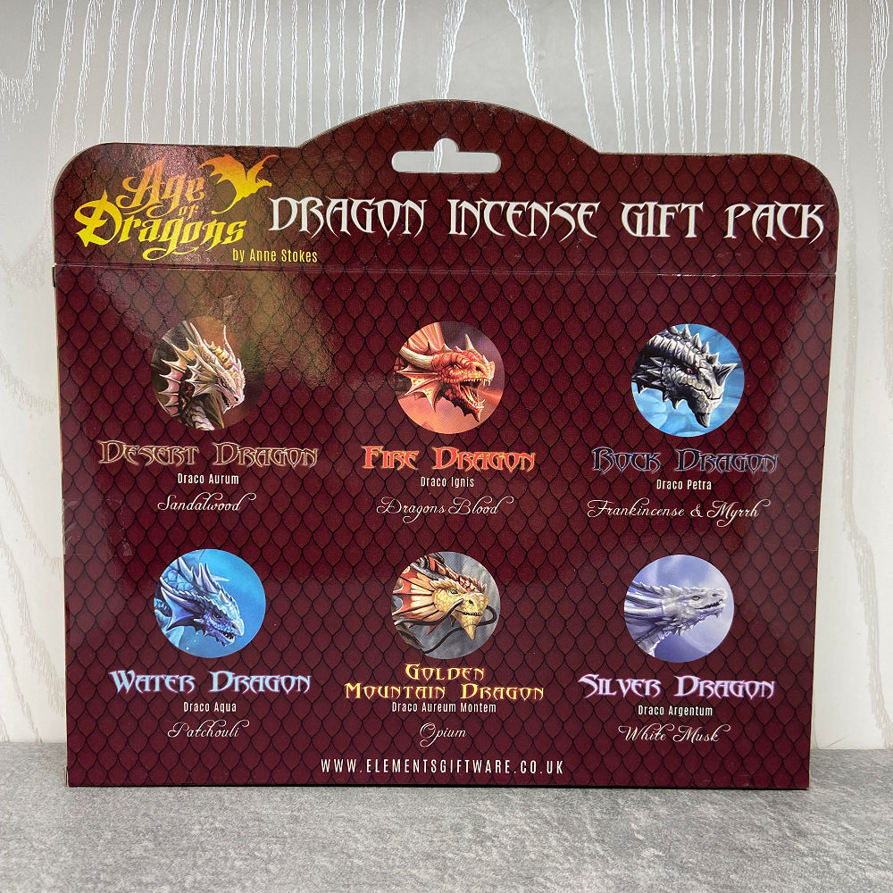 Age of Dragons Incense Stick Gift Pack by Anne Stokes