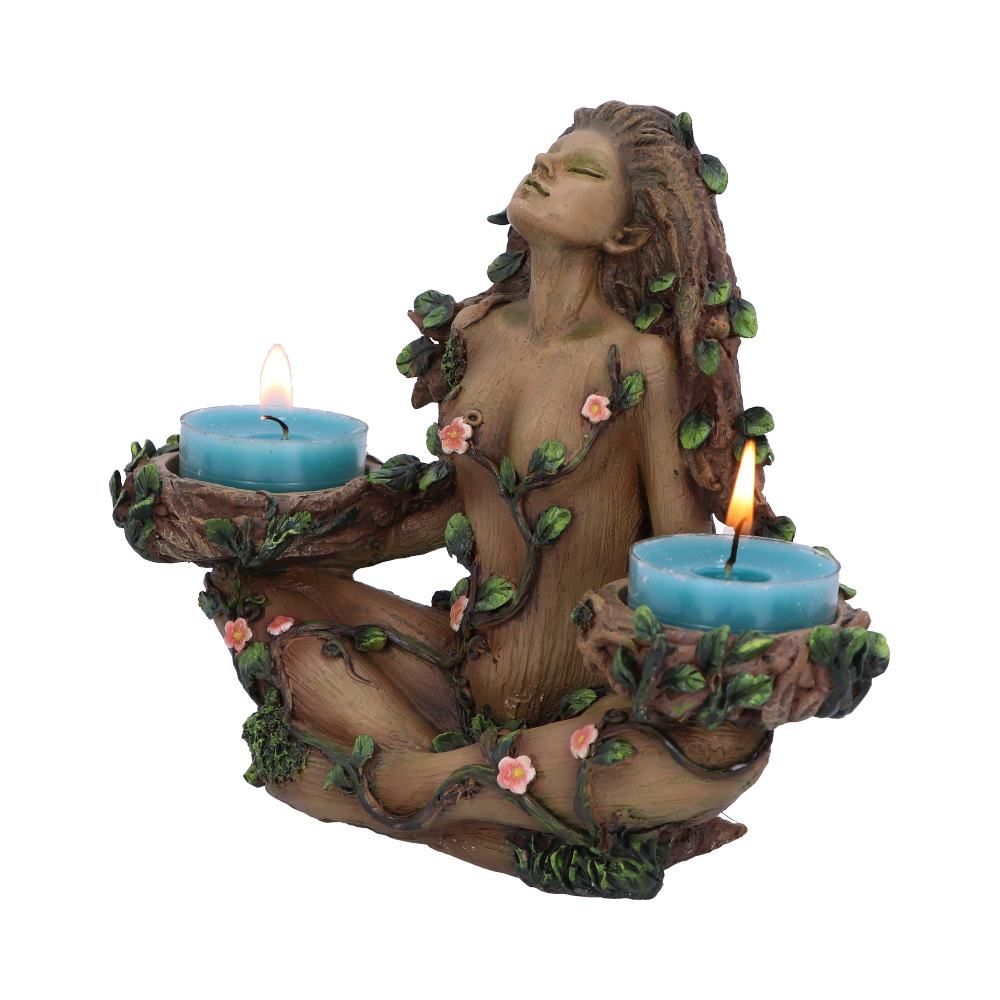 Balance of Nature Female Tree Spirit Tealight Candle Holder