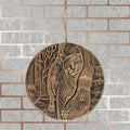 Bronze A Brush with Magick Terracotta Plaque by Lisa Parker