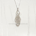Sterling Silver Celtic Knot Goddess Necklace