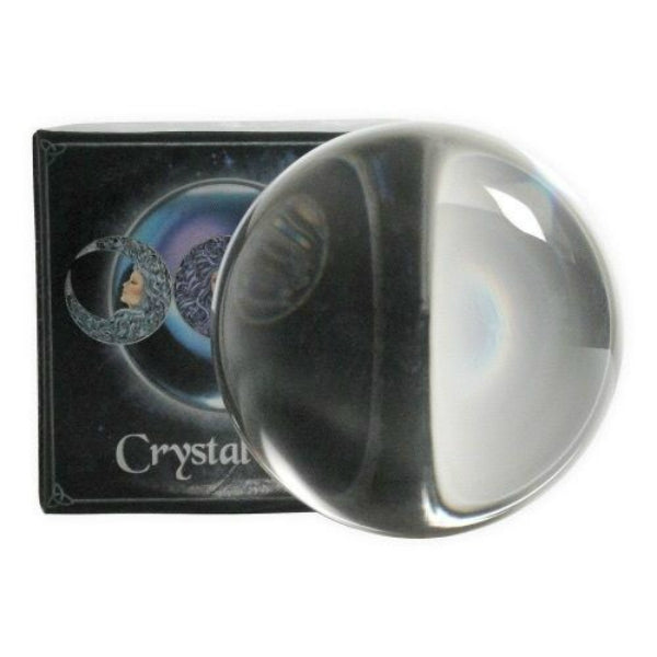 This flawless glass crystal ball is great for any budding fortune teller or those who are more practised in divination. It measures 7cm and is perfect for the slightly smaller crystal ball holder. *Warning* Keep out of direct sunlight.