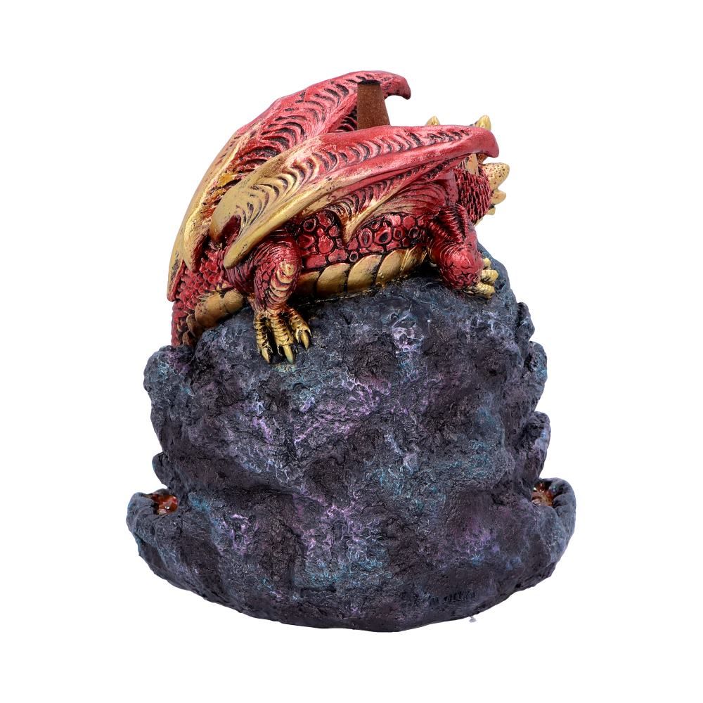 Nemesis Now Kristallijne Protector Paars Dragon Geode Backflow Wierook Brander, 14.2cm Nemesis Now Kristallijne Protector Paars Dragon Geode Backflow Wierook Brander, 14.2cm
