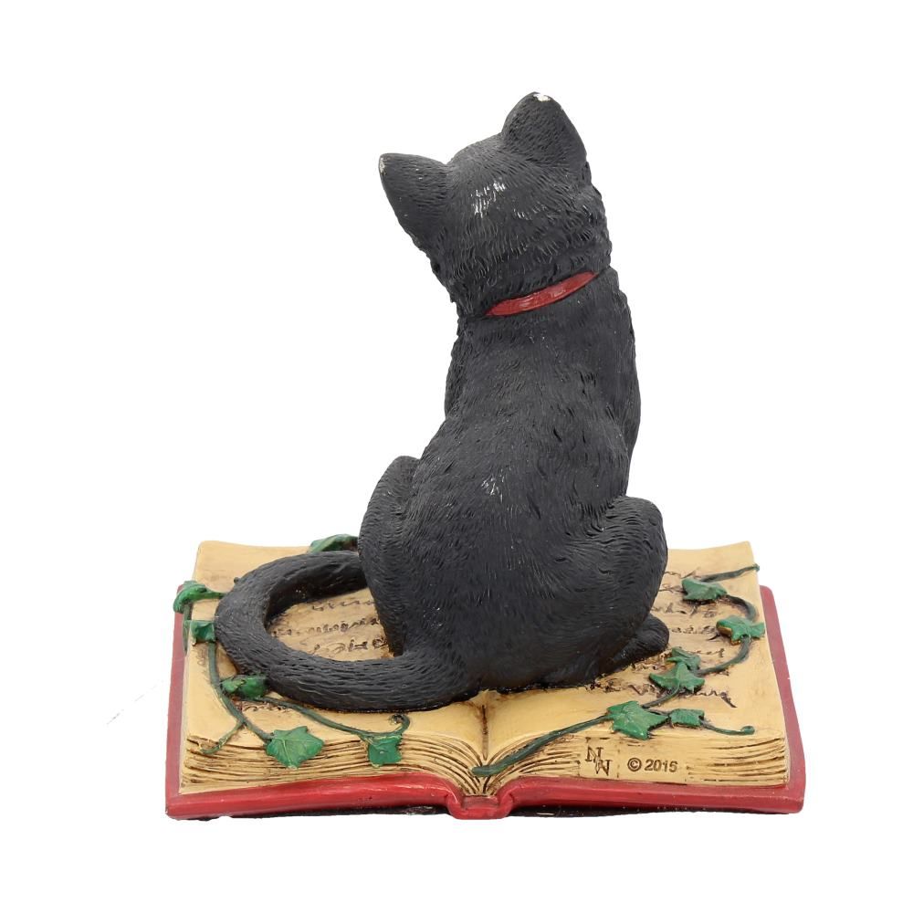 Eclipse Cat & Spell Book Figurine