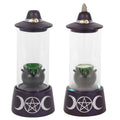 Enclosed Hat and Cauldron LED Backflow Burner