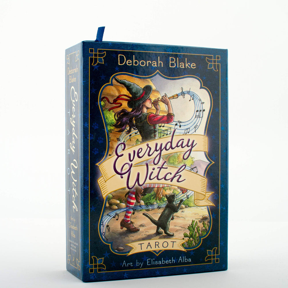 A fun, practical, easy-to-use deck for every witch. Charming images pair with simple explanations to make this the go-to deck for anyone seeking to learn or practice the tarot. Based on the classic Rider-Waite deck but updated for the busy modern witch, this tarot has a whimsical air while still being dedicated to the serious job of providing answers to life's tough questions. Author Deborah Blake brings her practical, down-to-earth style to create a deck that is simple to use and focused on the positive.