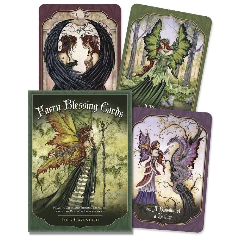 With every card you'll receive faery treasure - a priceless gift to ignite your intuition, lift you up when the world seems too heavy, offer deep healing and help set you once again on your true life path. Featuring the paintings of renowned faery artist, Amy Brown, written by Lucy Cavendish, this deck is your magical, healing pathway to receiving messages and blessings from the faeries, every day.