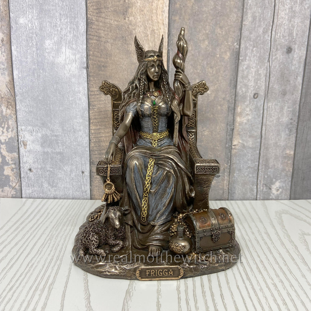 Frigga Goddess of Wisdom Bronzed Figurine **ON SALE** WAS 85.99 NOW 75.99