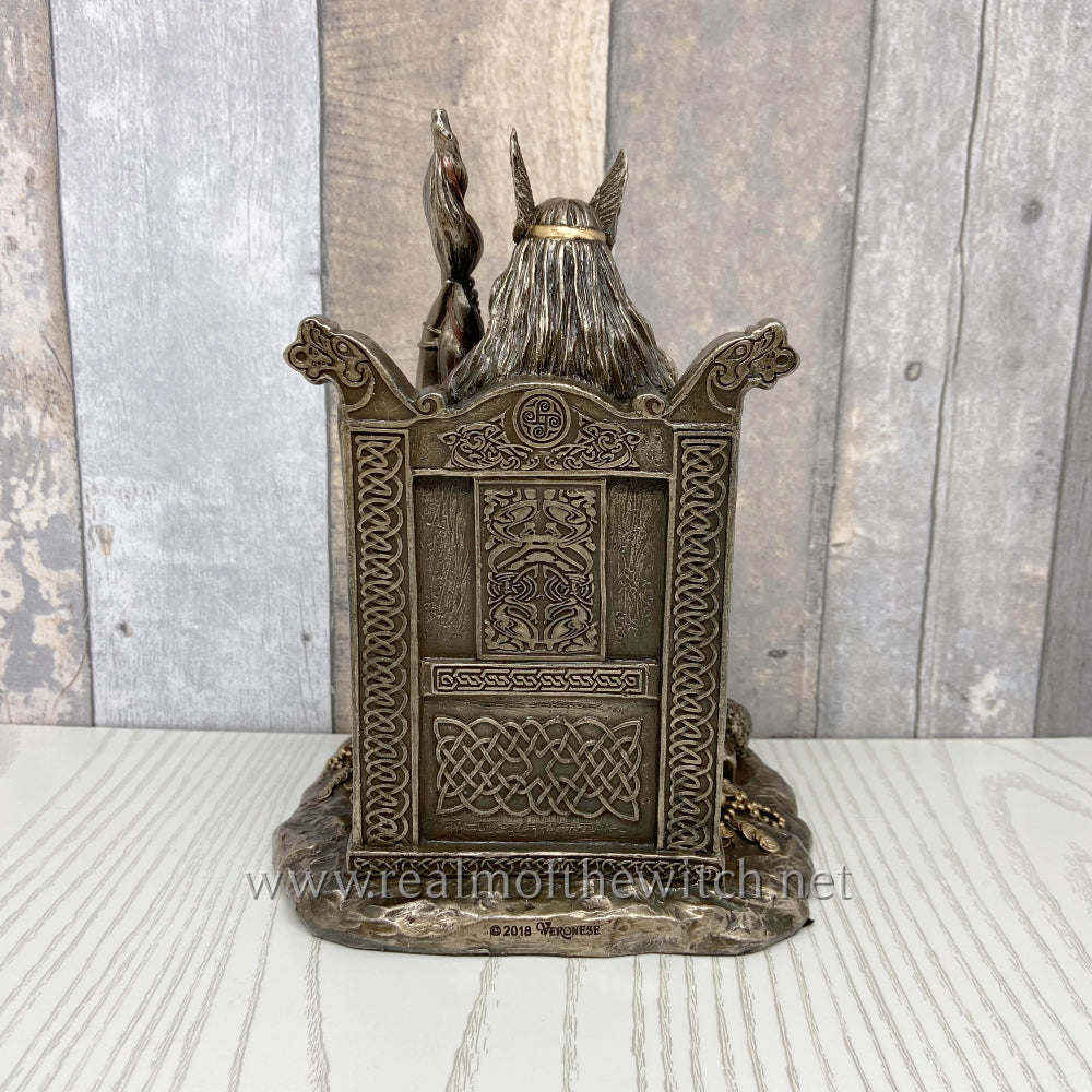 Frigga Goddess of Wisdom Bronzed Figurine