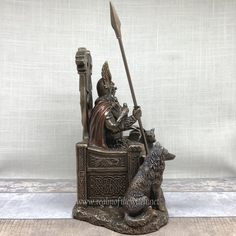 Odin All Father Bronzed Figurine