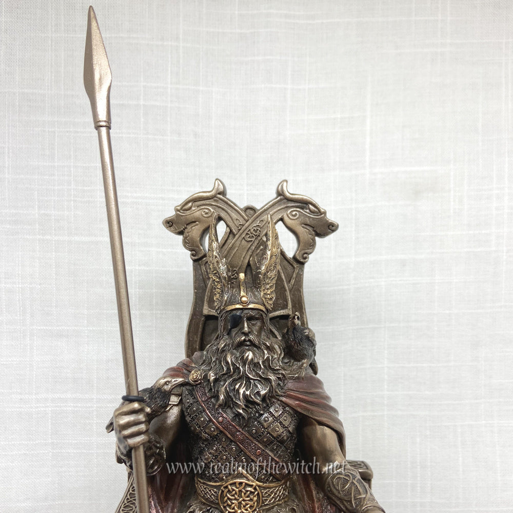 Odin All Father Bronzed Figurine