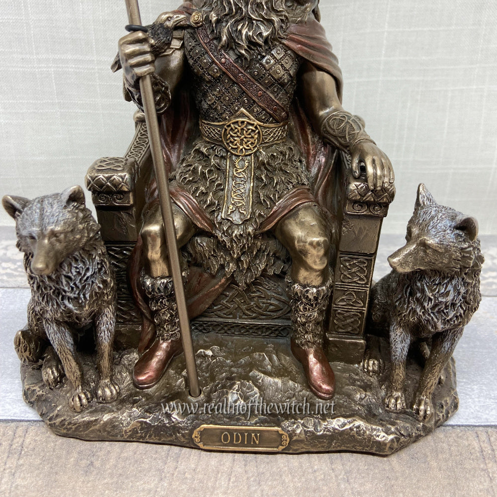 Odin All Father Bronzed Figurine