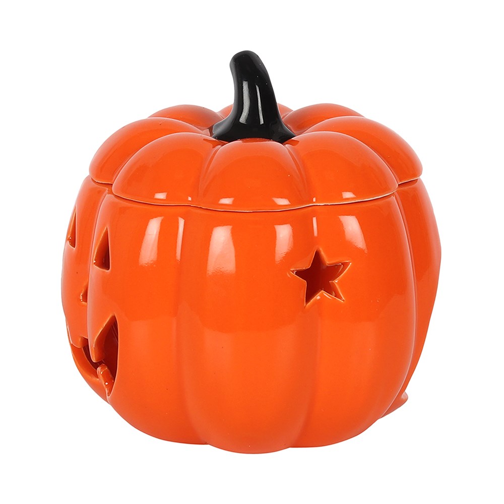 Pumpkin Jack-O-Lantern Oil Burner