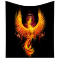 Phoenix Rising Throw by Anne Stokes 160cm