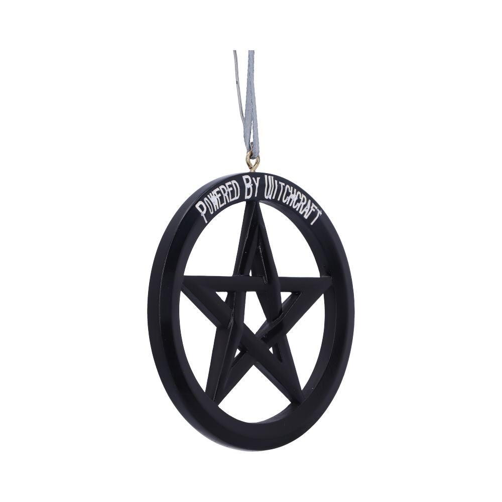 Powered by Witchcraft Hanging Pentacle Ornament