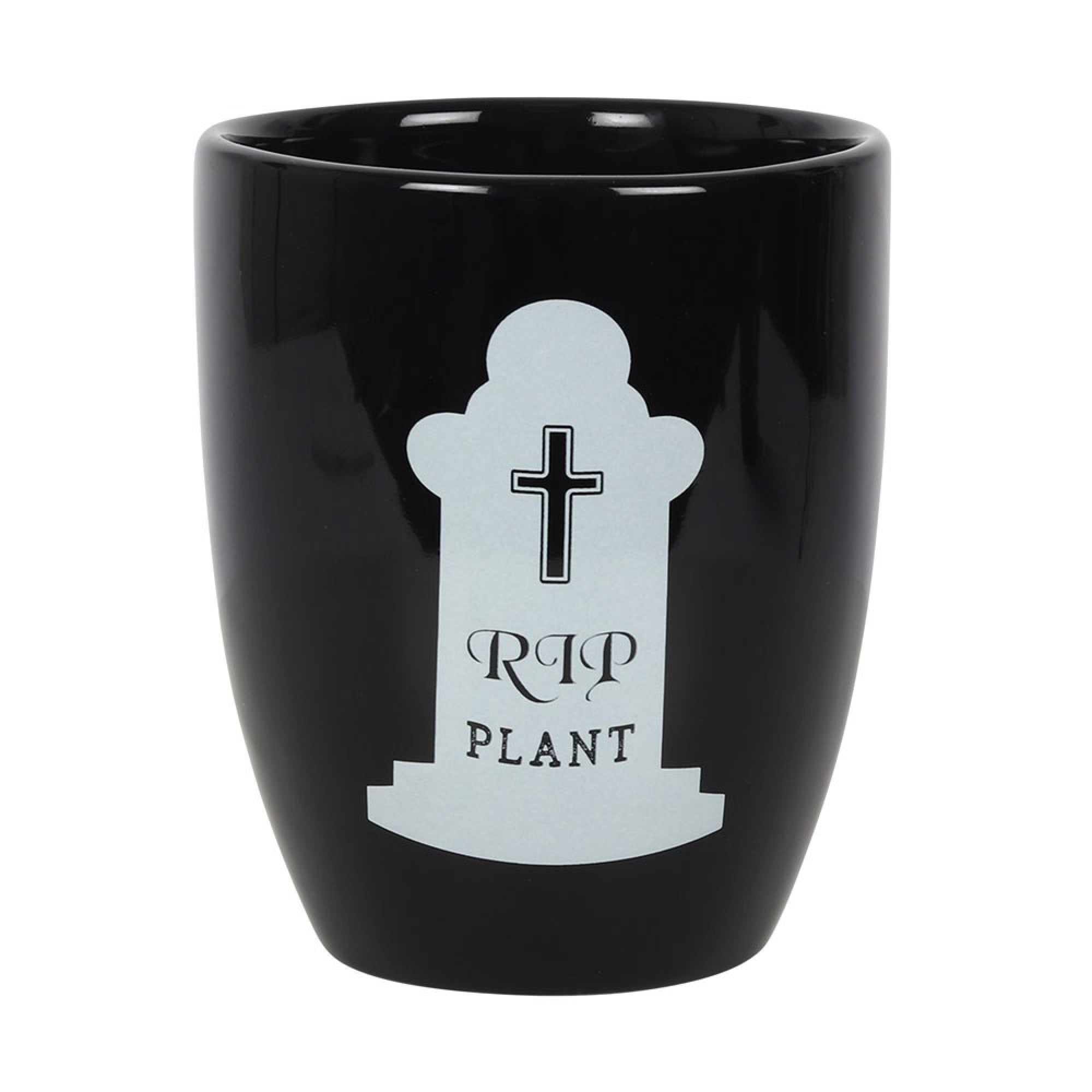Gothic Rectangular Pot RIP Plant Gothic Plant Pot – Realm of the Witch