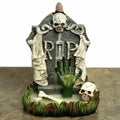 RIP Zombie Hand Tombstone Backflow Incense Burner