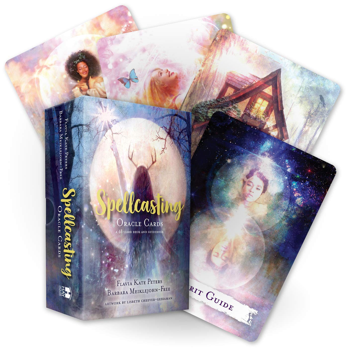 Discover how to work with moon phases, specific weekdays and candle magic, in conjunction with unwavering focus and intent, though invocation and incantations. Each spell offers empowerment and freedom, through the spellbinding act of transcendence, as you harness natural magic to positively enhance your life. A 48-Card Deck and Guidebook is included.
