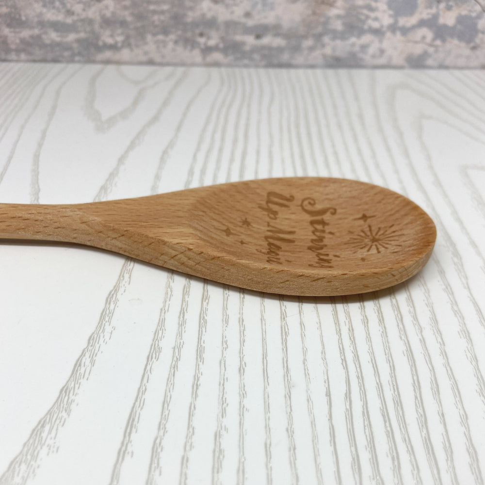 Stirring Up Magic Wooden Spoon