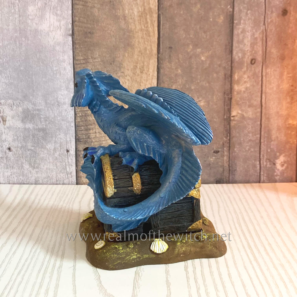 Treasures of the Deep Dragon Incense Cone Burner By Anne Stokes