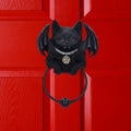 Vampuss Black Bat Cat Door Knocker