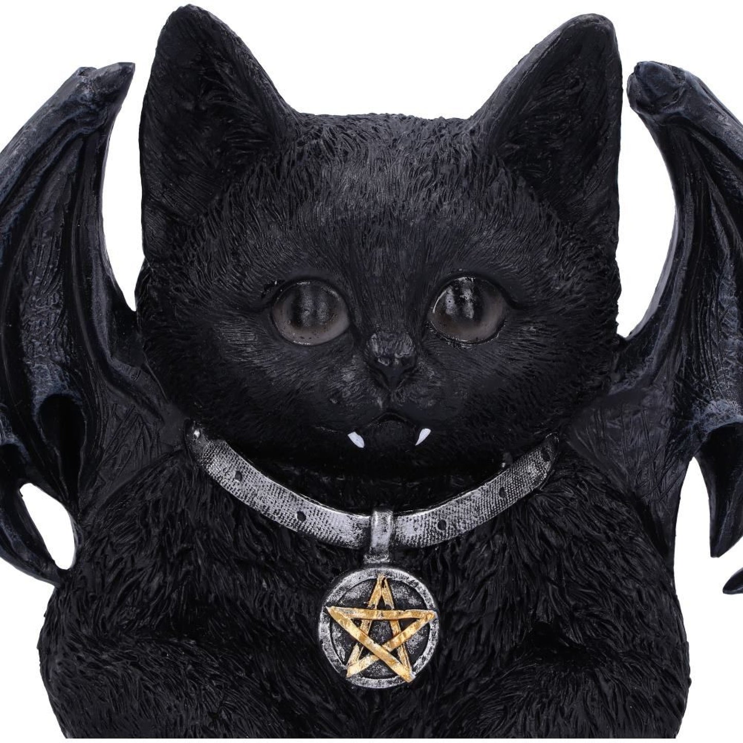 Vampuss Black Bat Cat Door Knocker