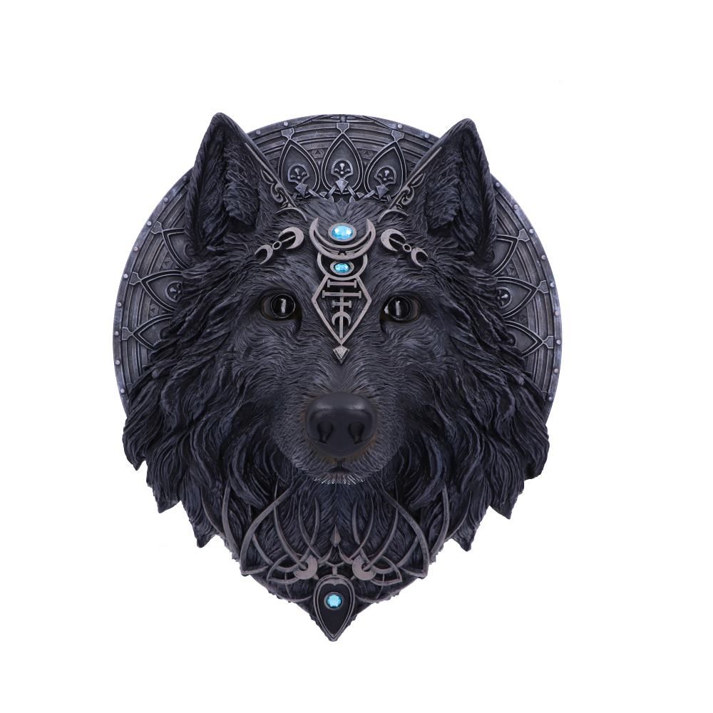 Wolf Moon Wall Plaque