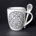 Mug and Spoon Set 'Hexy Witch' by Alchemy