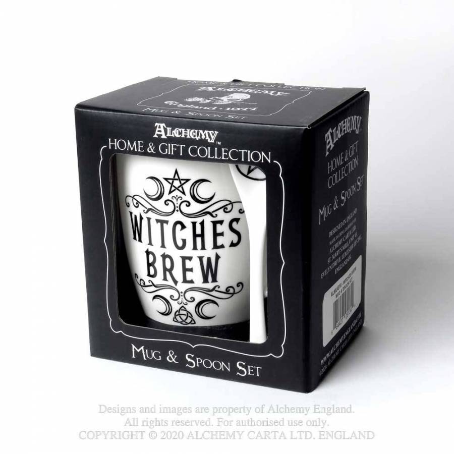 Mug and Spoon Set 'Witches Brew' by Alchemy